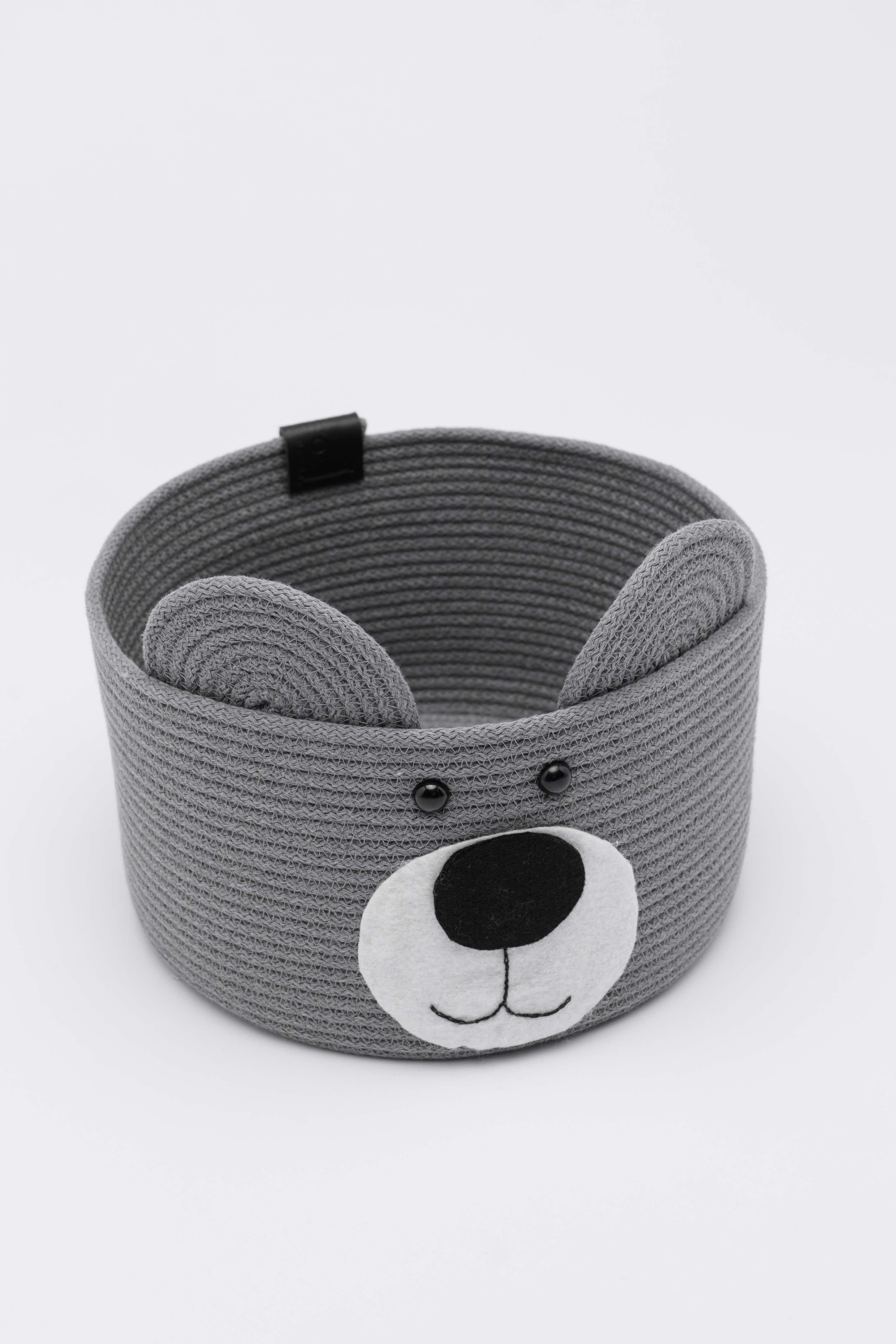 Cesto portaoggetti Orso personalizzato per bambini