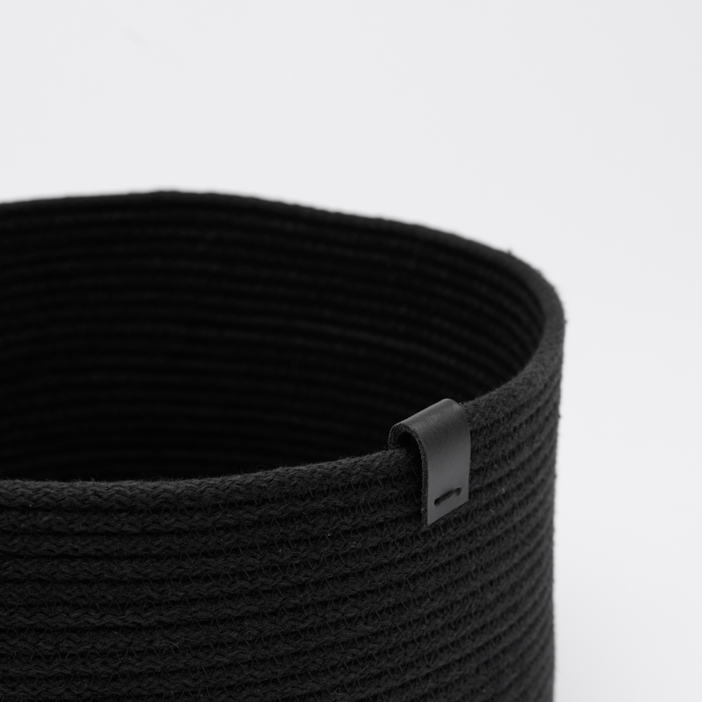 Cesto porta oggetti con coperchio