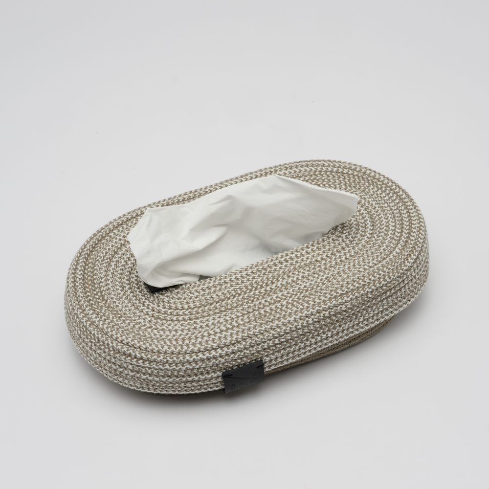 Porta fazzoletti caramello