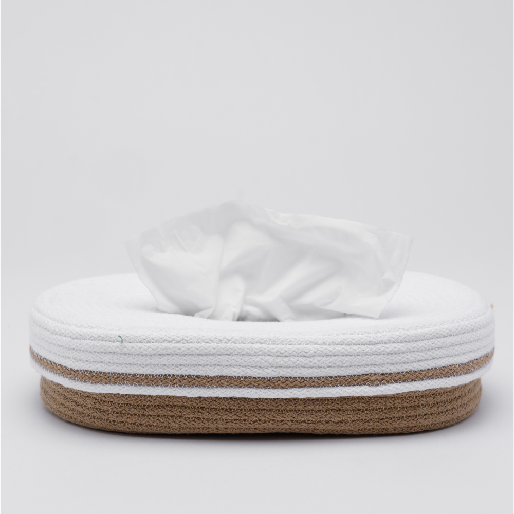 Porta fazzoletti Ruggine & lino