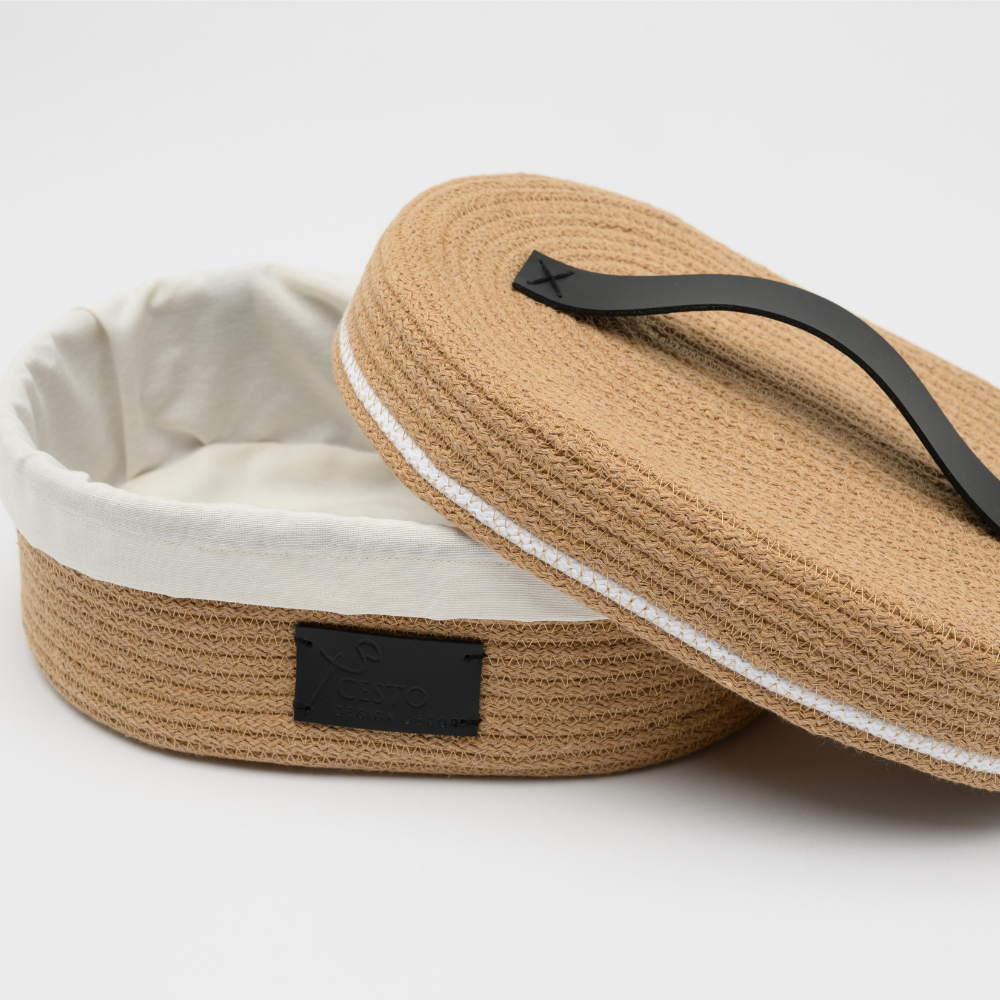 Porta pane Caramello