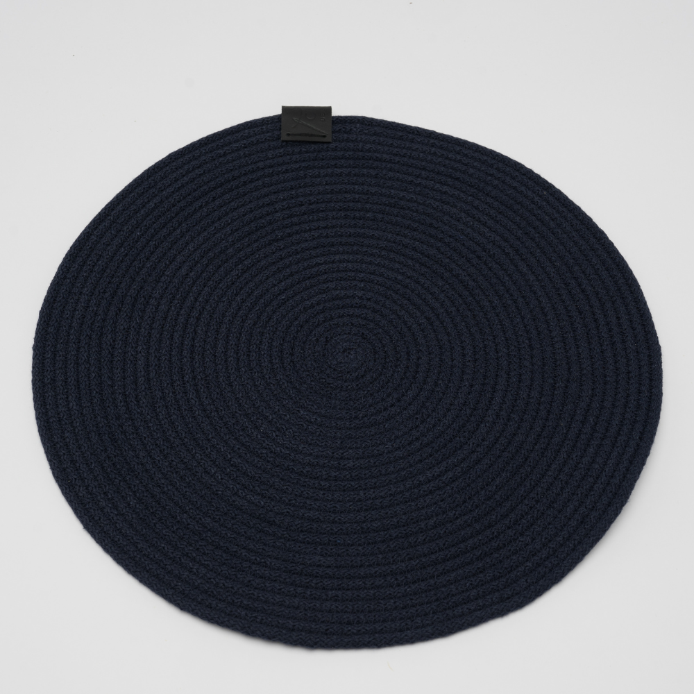 Tovagliette rotonde Blu Scuro